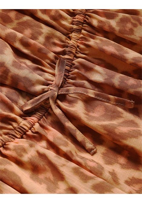 Abito con stampa ZIMMERMANN KIDS | 1897DRS264TAN LEOPARD